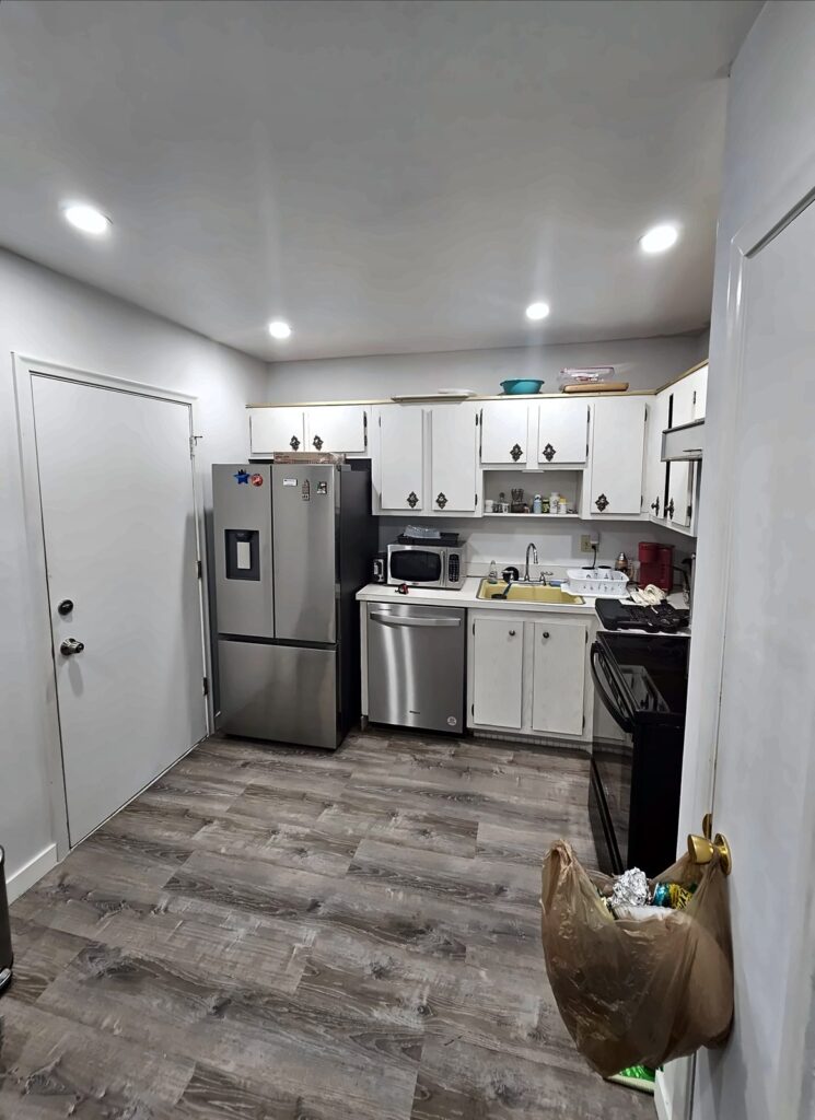 Kitchen before the remodel